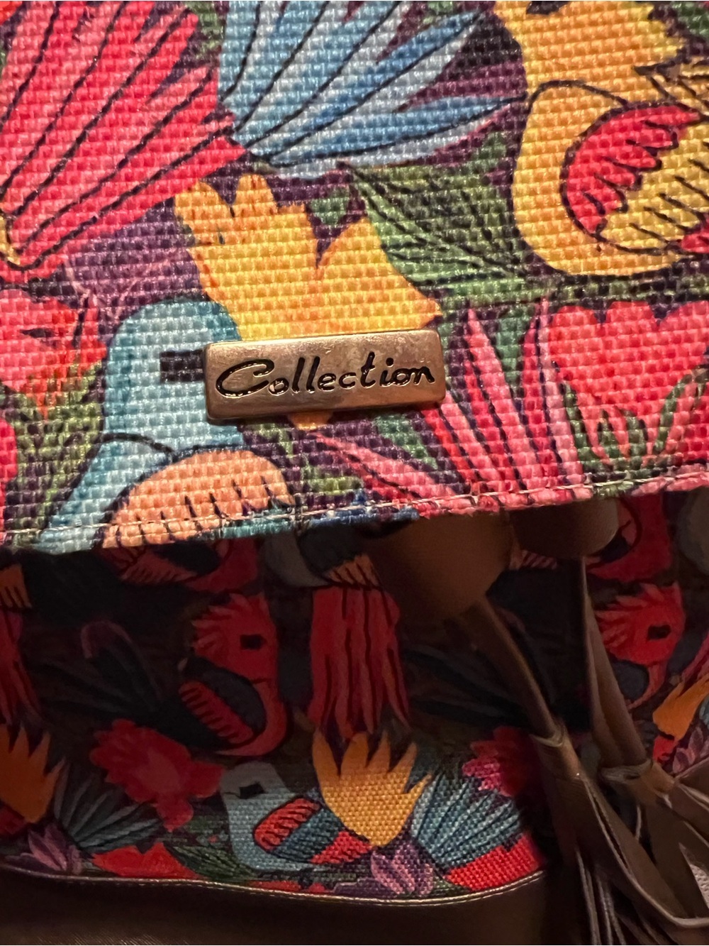 Floral Multicolor Backpack by Collection B